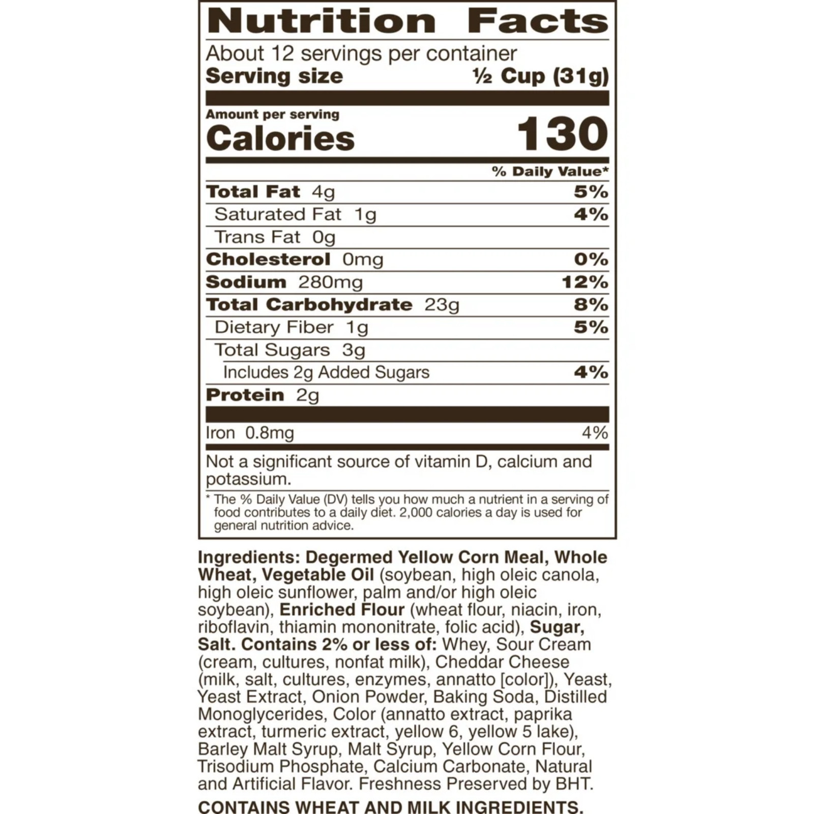 (4 Pack) Chex Mix Cheddar Cheese Snack Mix – 13.5oz Family Bags – Party Mix