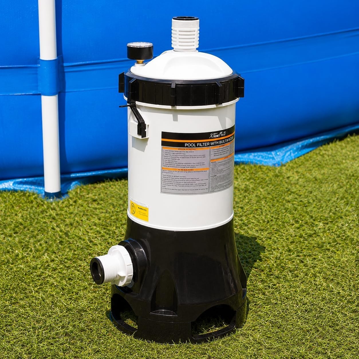 Improved Water Clarity Pool Filter System – 1.5″ Fitting