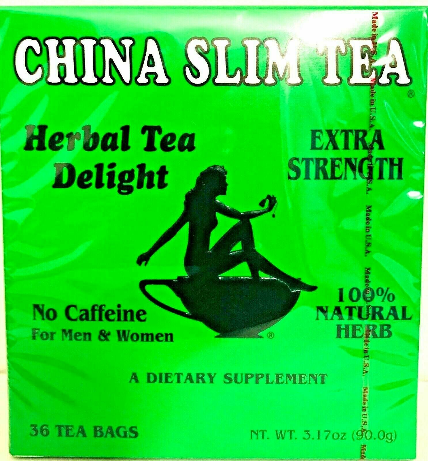 China Slim Herbal Tea Extra Strength -Dieter’s Delight 36 Tea Bags – Exp: 2-2026