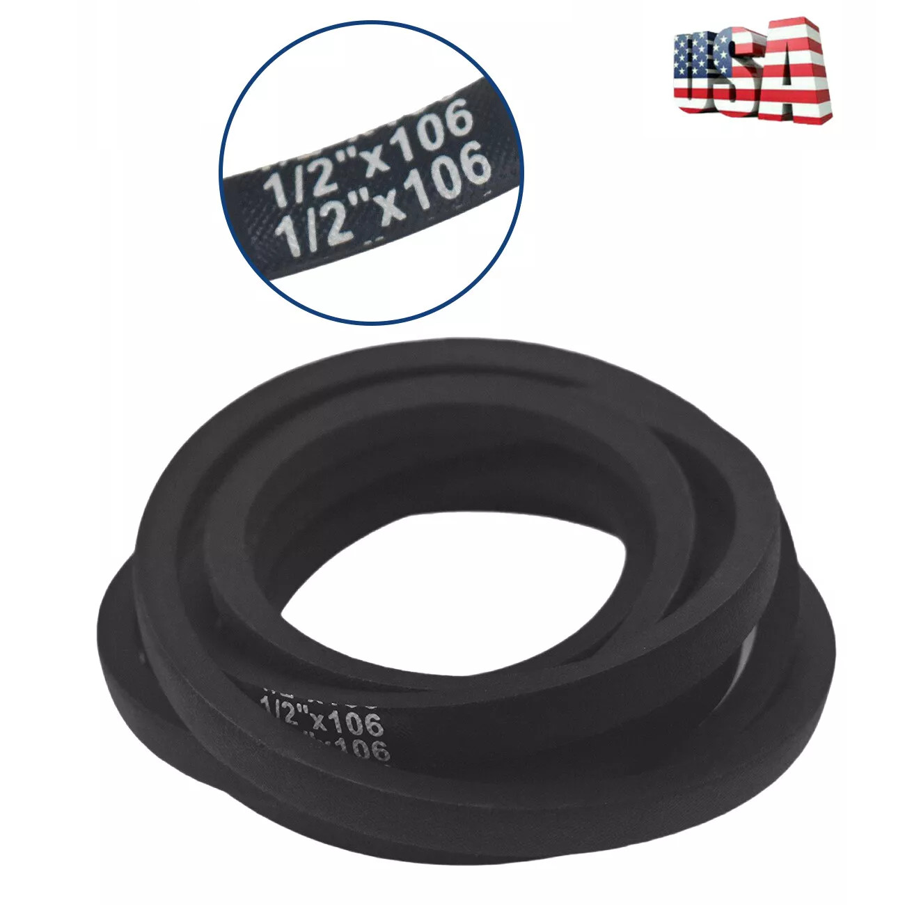 46″ Deck Belt Fits Ariens Husqvarna AYP 405143 584453101 532405143 (1/2″ x106″)