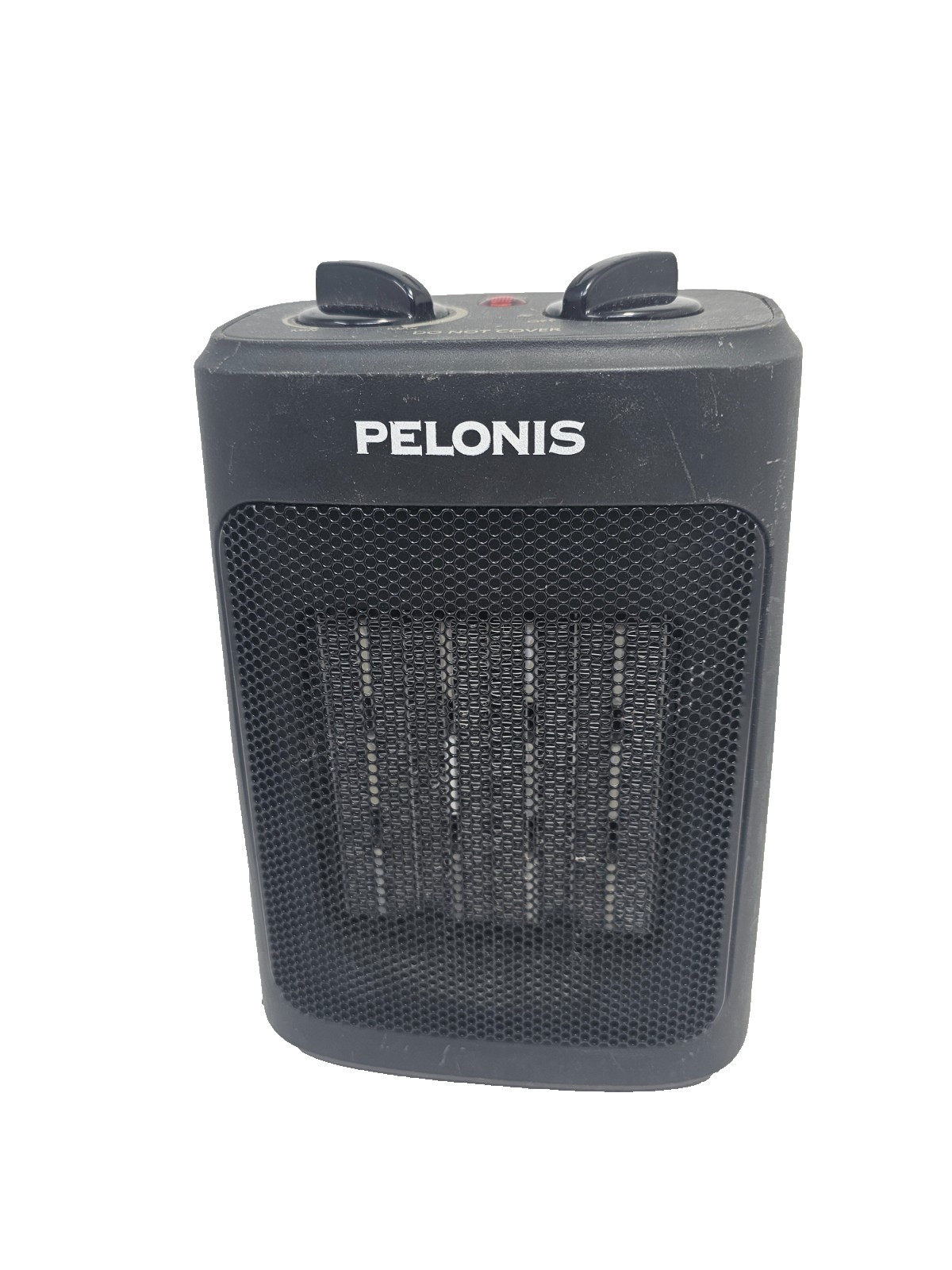 Pelonis CH1001 PTC Fan Heater 1500W Portable Ceramic Space Heater Black TESTED