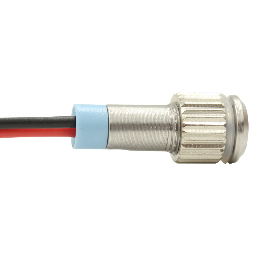 12v 6mm LED PILOT DASH POWER Indicator Light – Aluminium suit Dash Warning Lamp