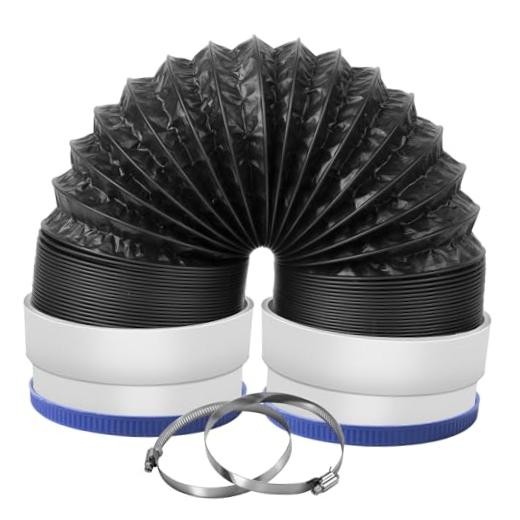 Heavy Duty 4-Inch Flexible Dryer Vent Hose, 3FT | 6-Layer Aluminum Foil 4IN*3FT