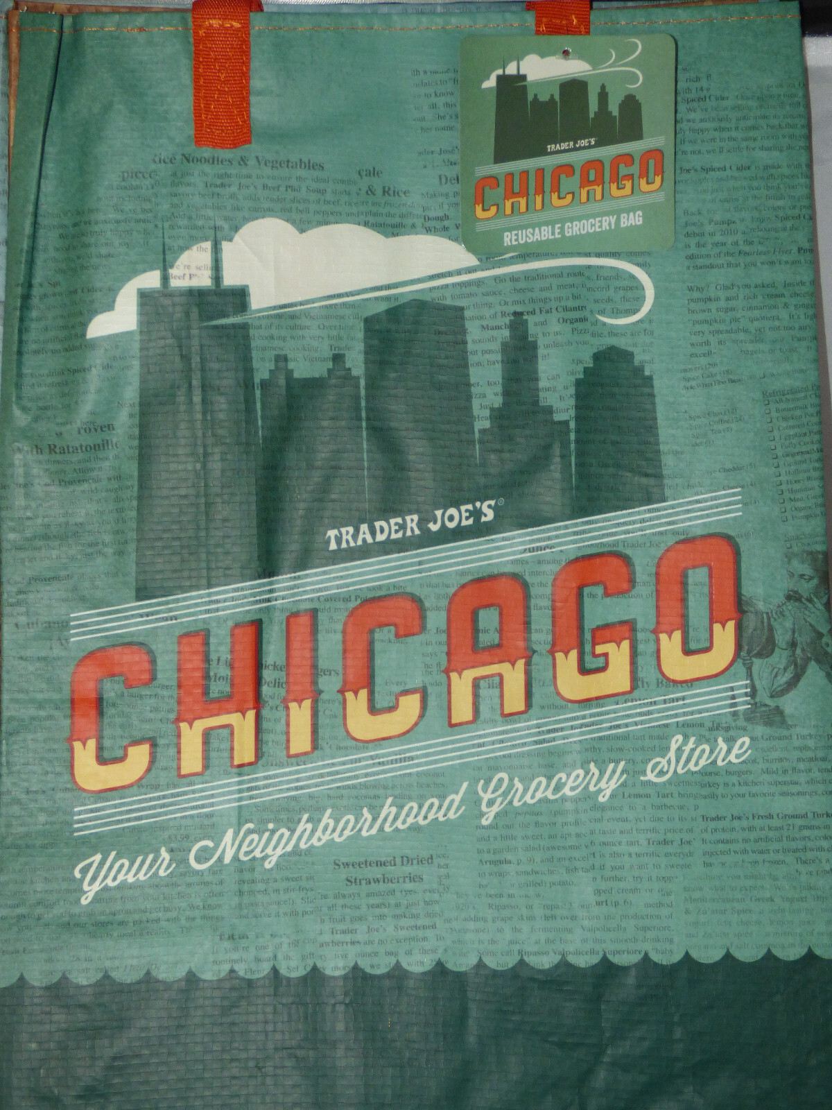 Trader Joe’s – Reusable Grocery Bag – Chicago