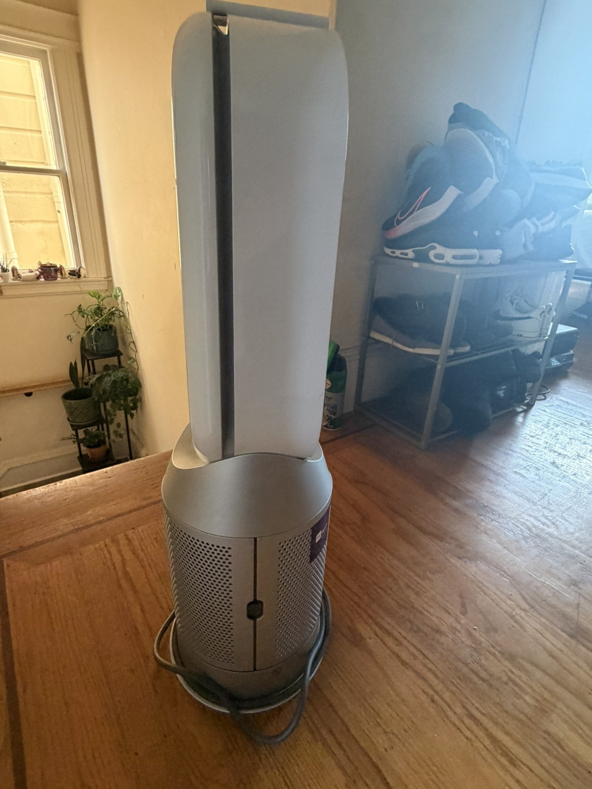 Dyson HP04 Pure Hot + Cool Smart Tower Purifying Heater and Fan – White/Silver
