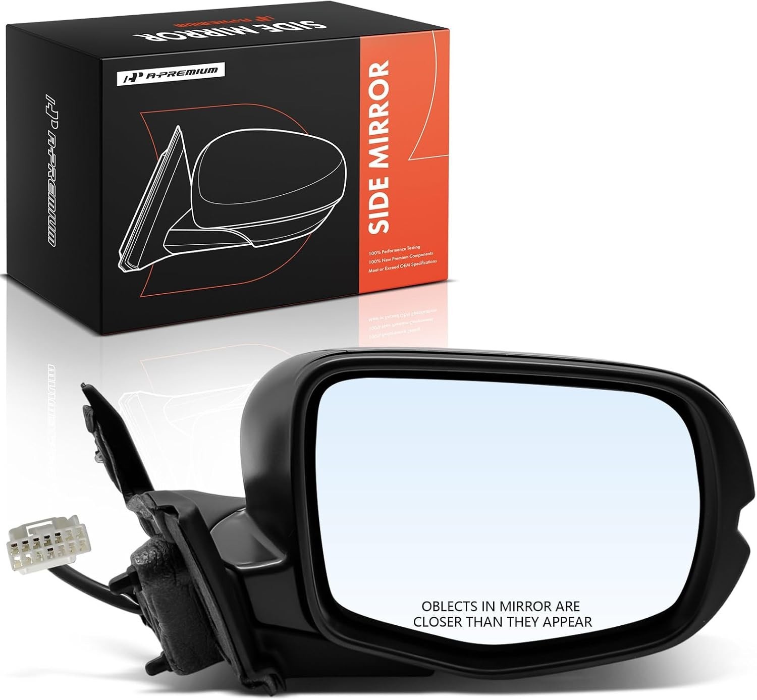 Passenger Side Power Door Mirror – Compatible with Honda Pilot 2019 2020 2021 20