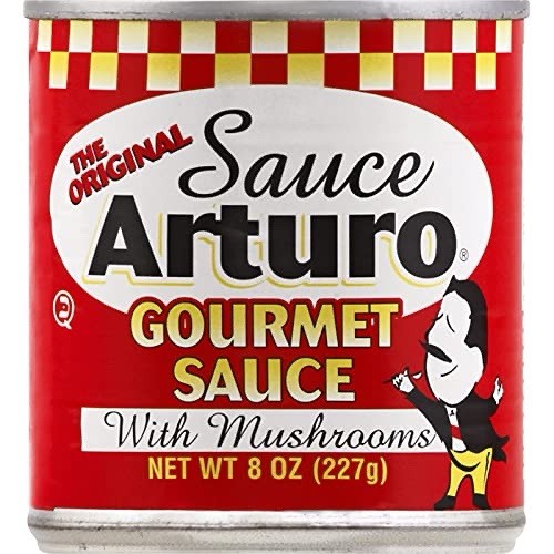Sauce Arturo Original Gourmet Sauce W/ Mushroom (24) Case 8(Oz) Cans