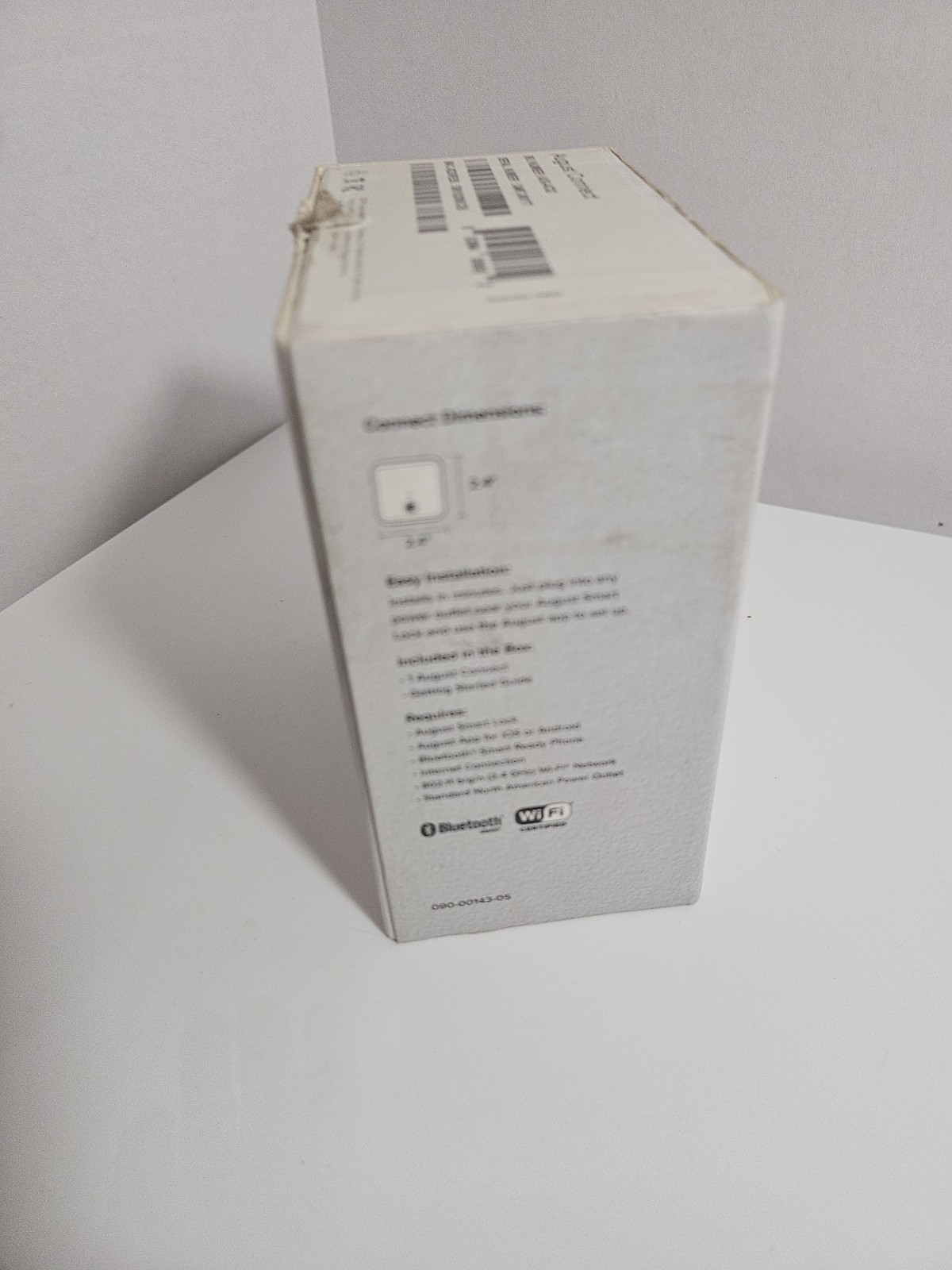 August Home Satin Nickel Steel Wireless Bridge 5 New In Box Read Ad