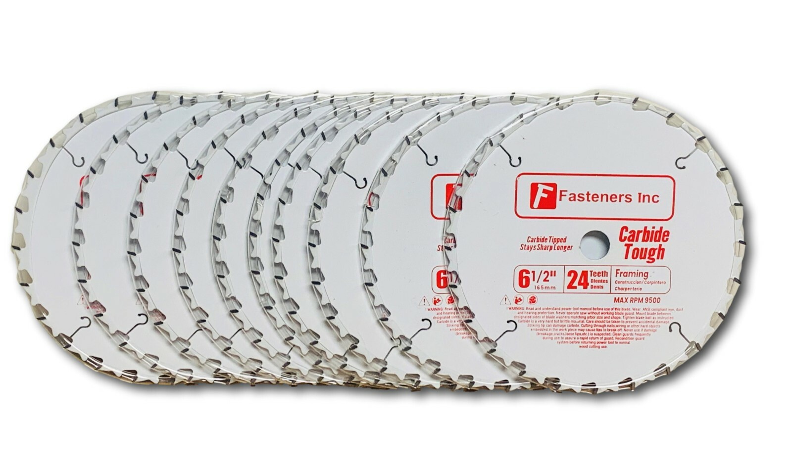 Wood Cutting Circular Saw Blade 6-1/2″ 24T Fits DeWalt 20V DCS391B & DCS565B
