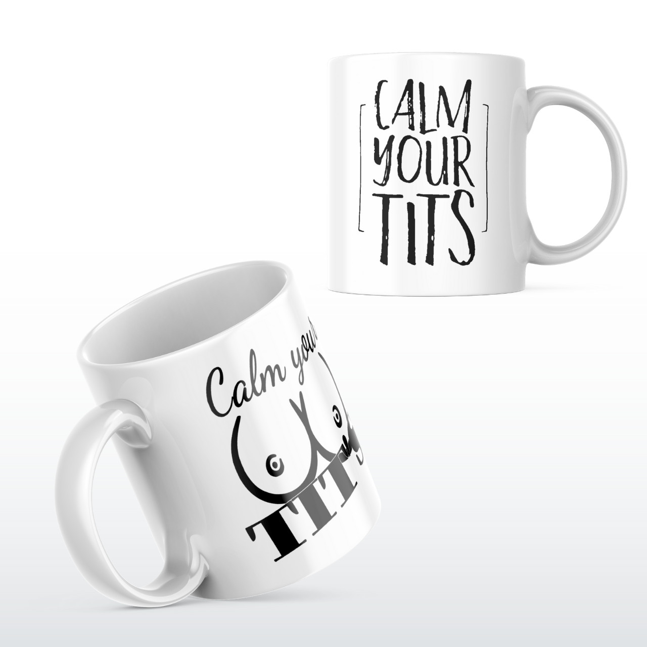 Personalized mug with text photo name logo personalized gift funny coffee mug 08