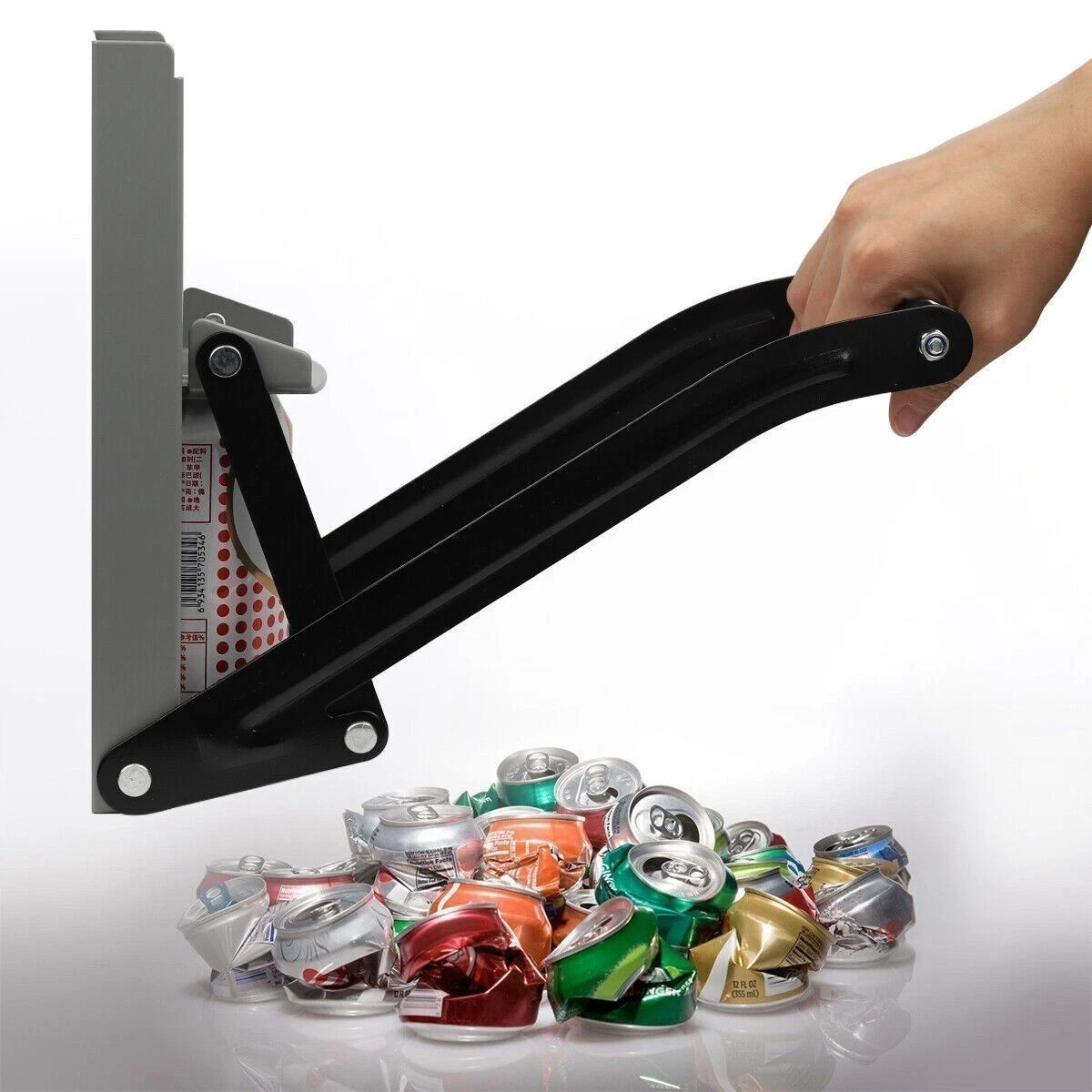 Can Crusher Wall Mounted Aluminum Can Crusher 16oz 12oz 8oz Heavy Duty Can ;