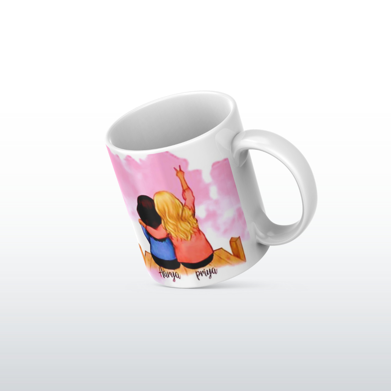 Personalized mug with text photo name logo personalized gift funny coffee mug 07