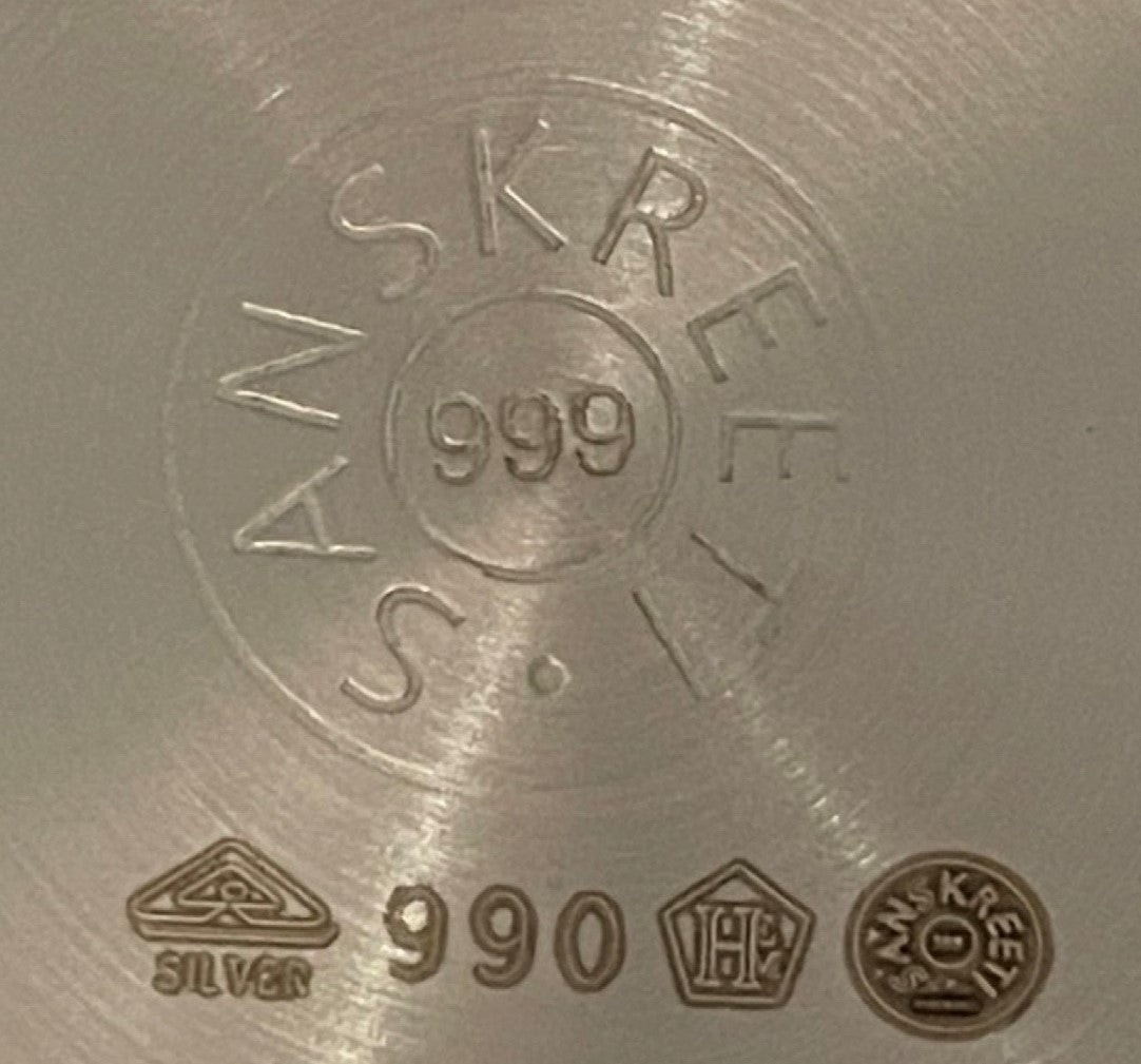999 Pure Silver Hallmarked Bowl – Style#03