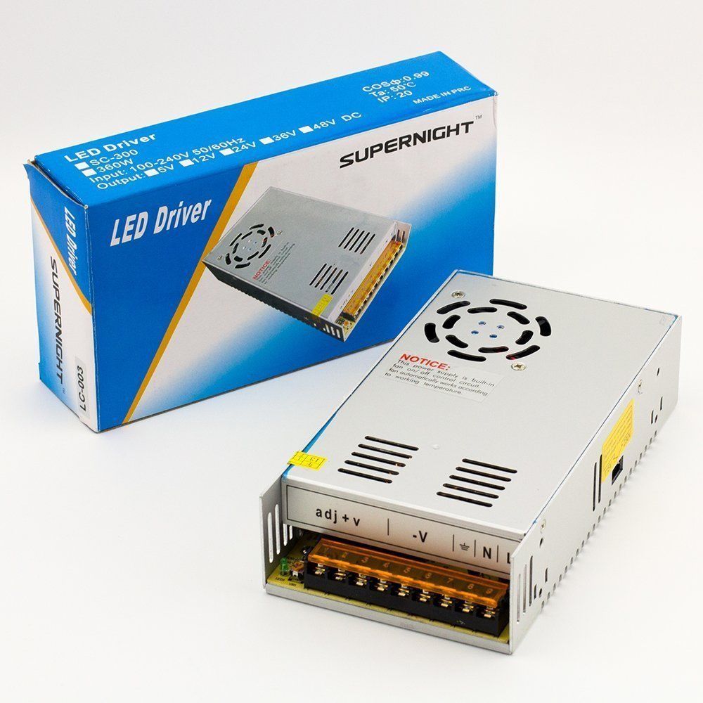 AC 110-220V To DC 12V 10/12.5 /15 /20 /30A Regulated Switch Power Supply Adapter
