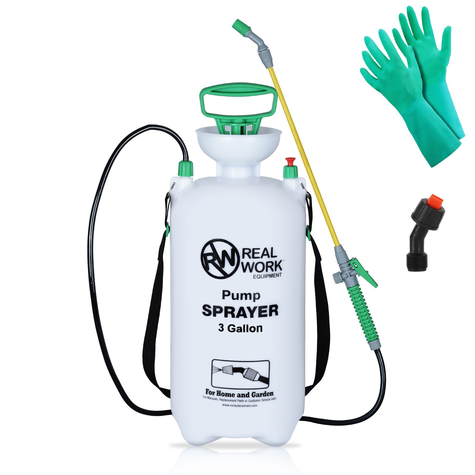REALWORK PUMP SPRAYER Multiple Sizes