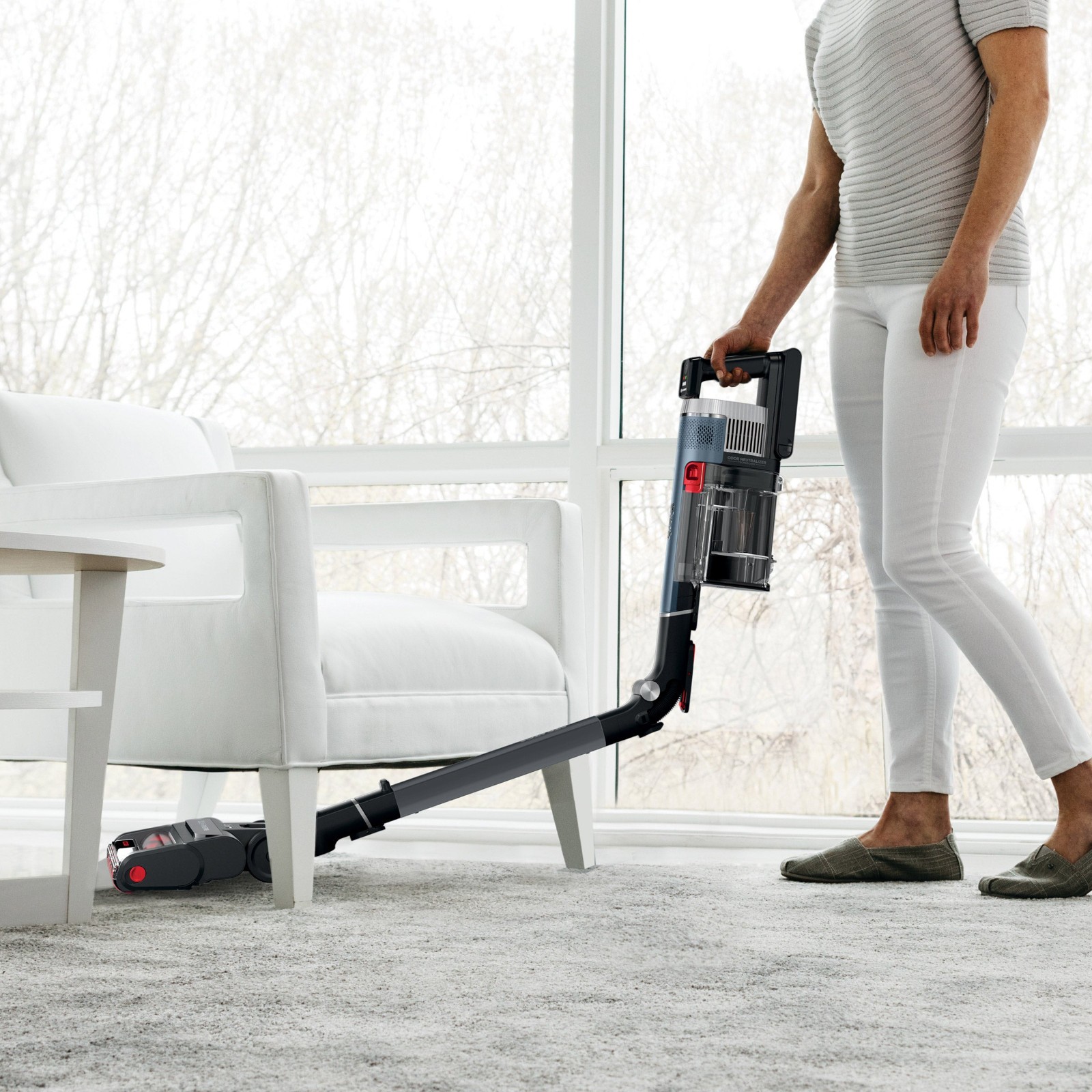 Shark Stratos Cordless Vacuum with Clean Sense IQ DuoClean PowerFins HairPro