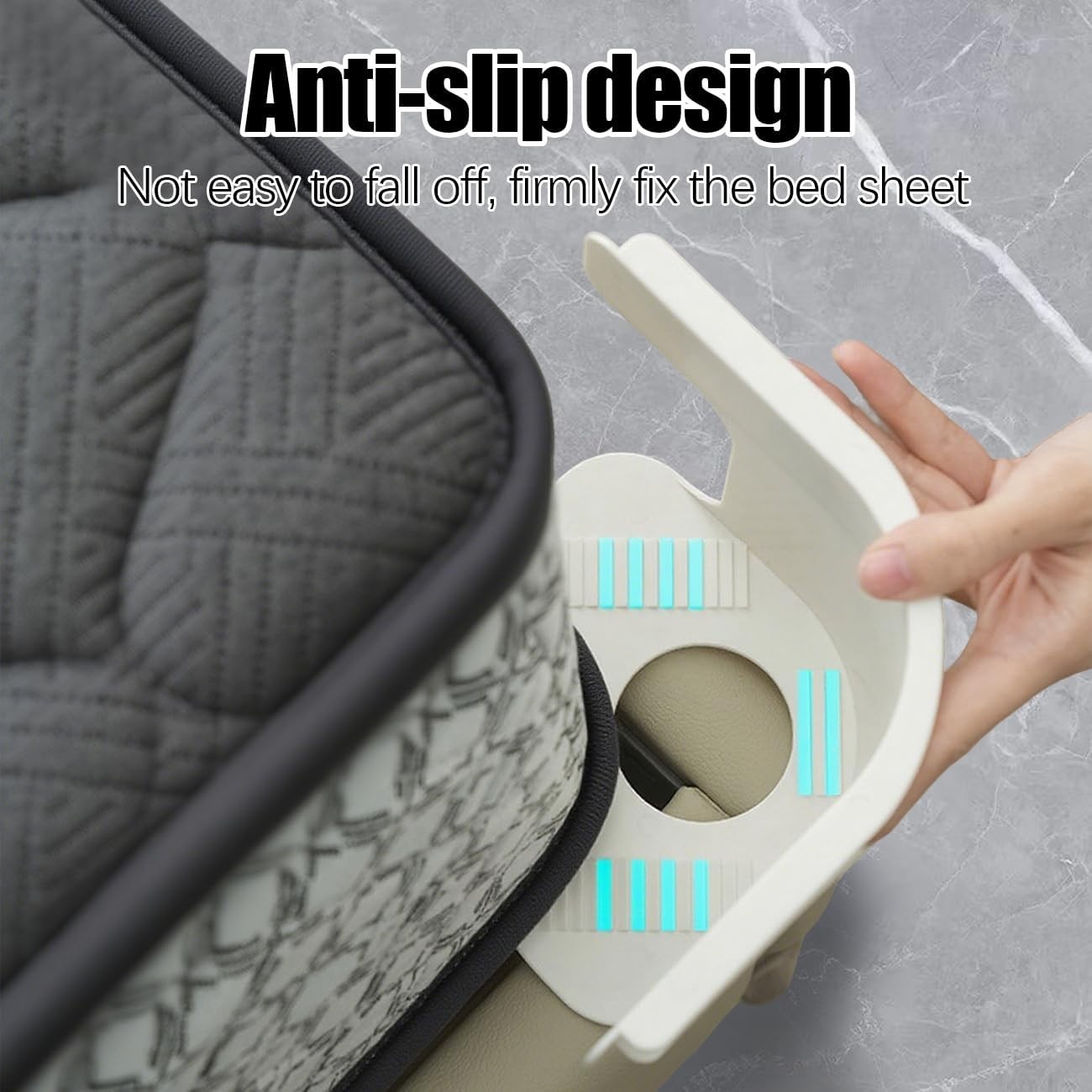 Bed Sheet Corner Holder – Heavy Duty All Mattress Fitted No more-Slip Sheets