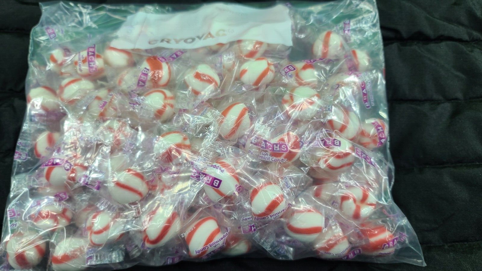Bob’s Sweet Stripes 8oz ~ soft mint Bobs candy peppermint ~ Half Pound Sweets