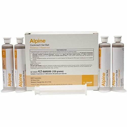 Cockroach Bait Alpine Cockroach Gel Bait (4 Tubes) Roach Killer Rotation 1