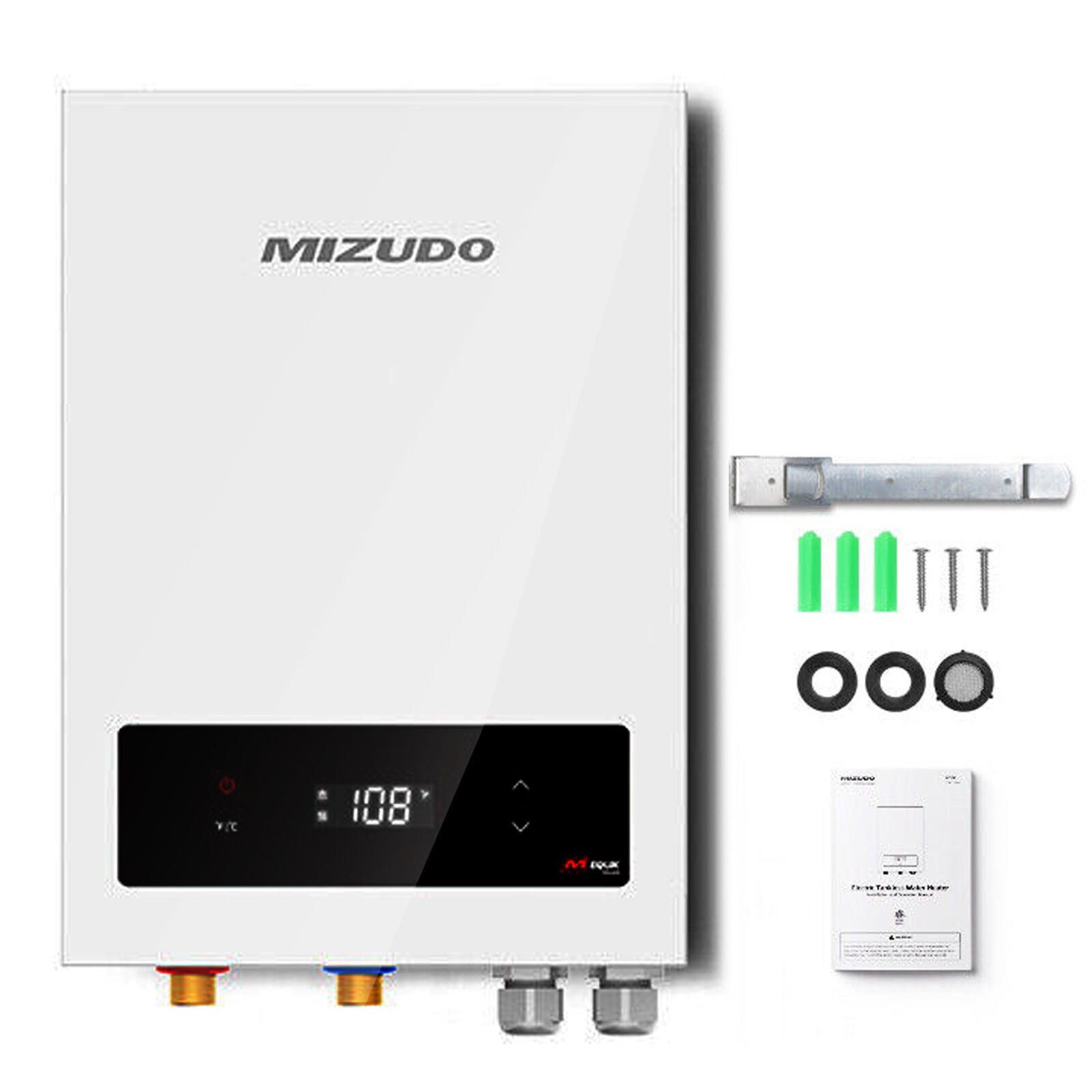 18KW Tankless Water Heater On-Demand Hot Water Heater Electric Instant 240V*2