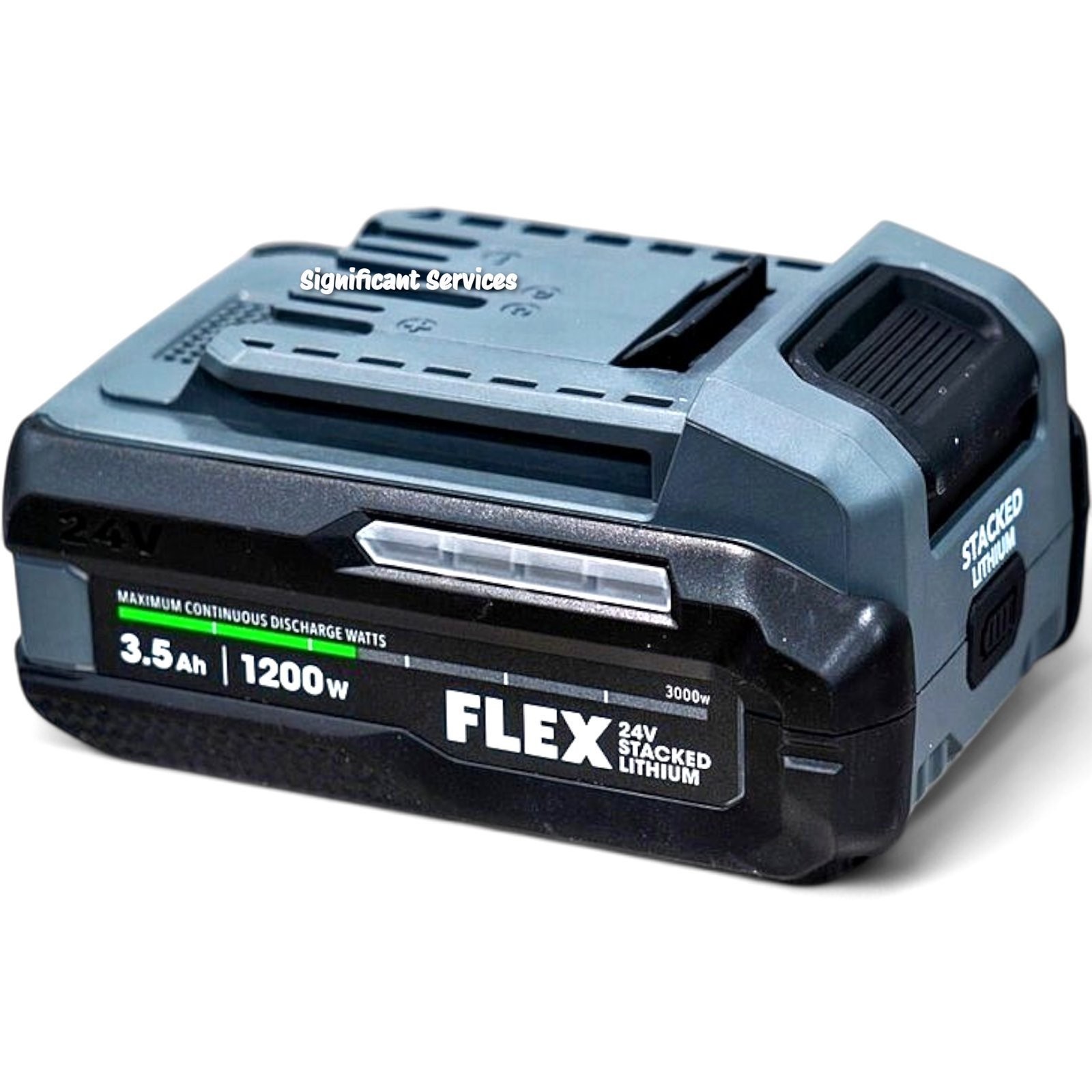 Flex FX0321-1 24V 3.5Ah Stacked Technology 200% More Power Lithium-Ion Battery