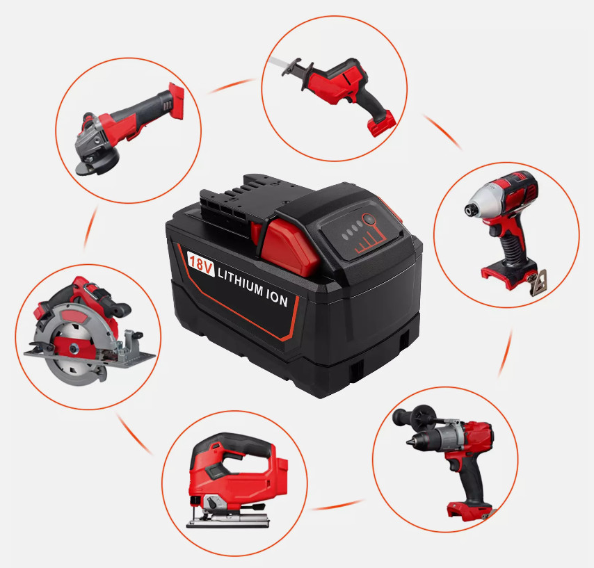 9.0Ah For Milwaukee M18 Lithium XC 18Volt Extended Capacity Battery 48-11-1860
