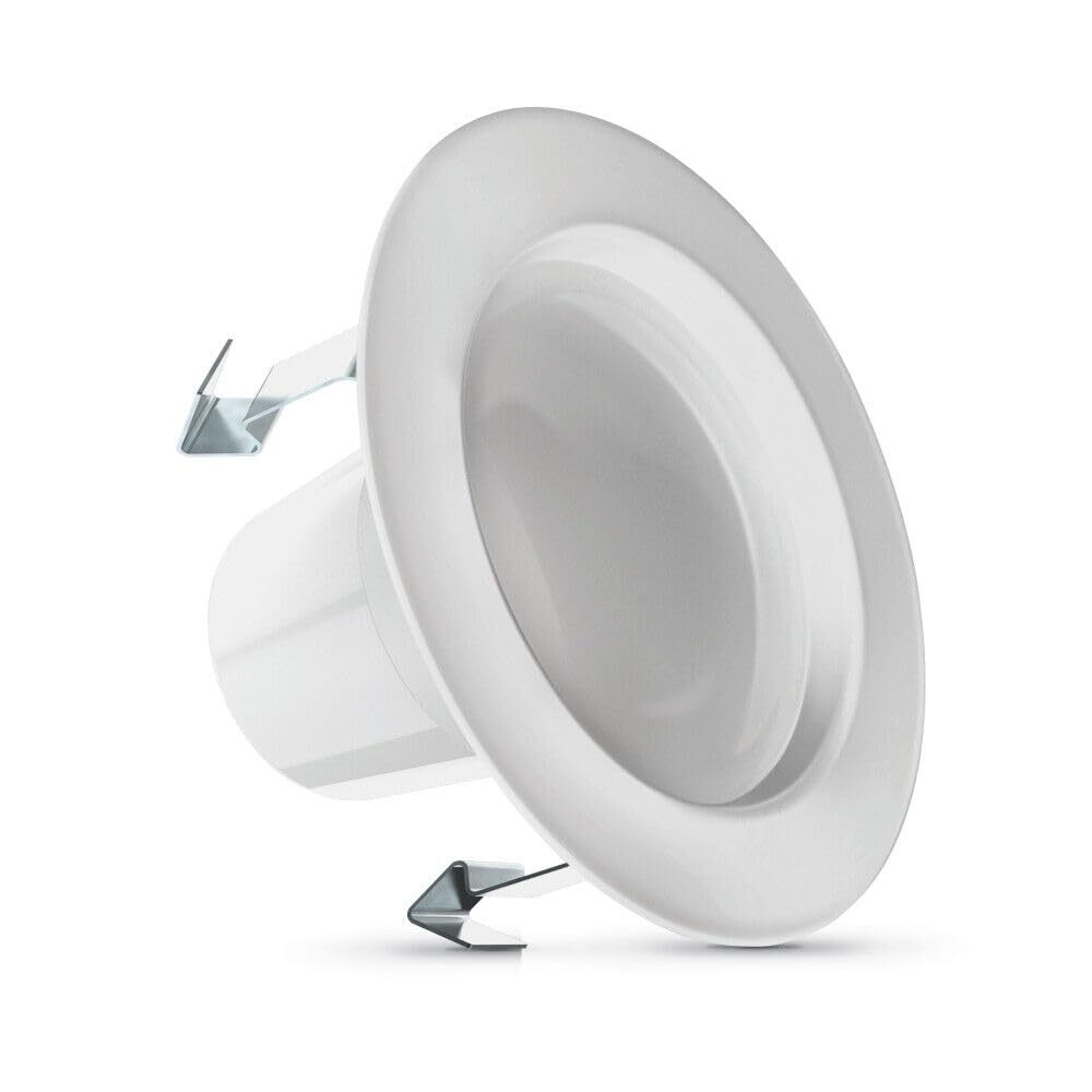 Feit Enhance Frost White 5.1 in W Aluminum LED Dimmable Recessed Downlight 8.6 W