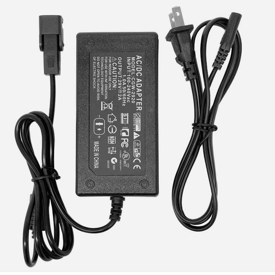 Universal Recliner Power Supply 2 Pin AC/DC Switching Power Supply Adapter 29V