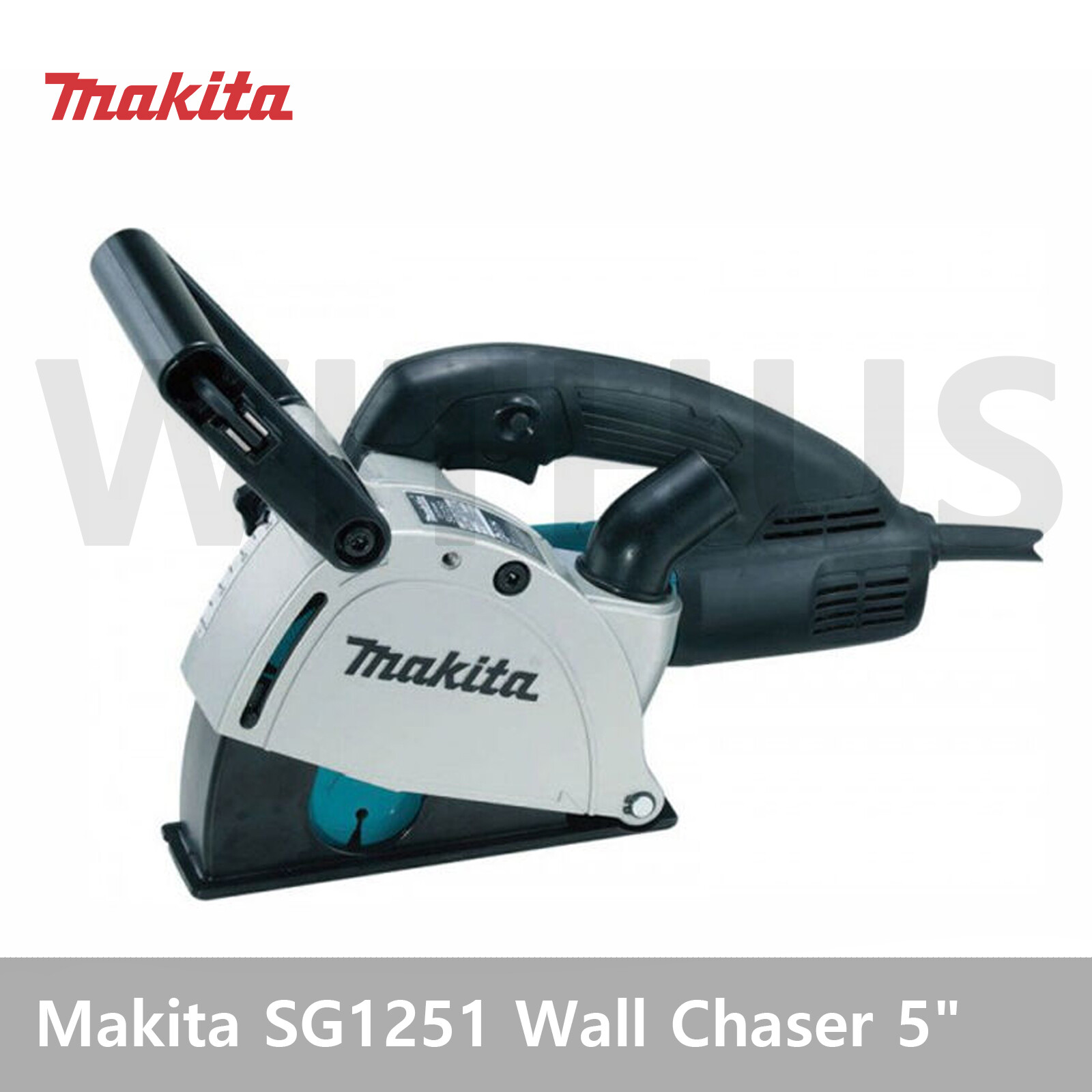 Makita SG1251 Wall Chaser 5″ 125mm 1400W 19lb 10000Rpm 5.0M Corded 220~240V