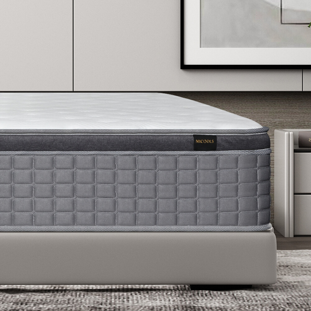 10/12/14 Inch Mattress Hybrid Memory Foam Bed in A Box,Twin Full Queen King Size