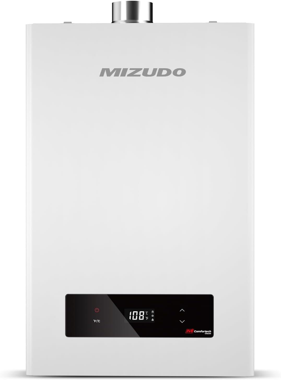24L 170,000 BTU Natural Gas Tankless Water Heater Indoor Installation 8.7 GPM