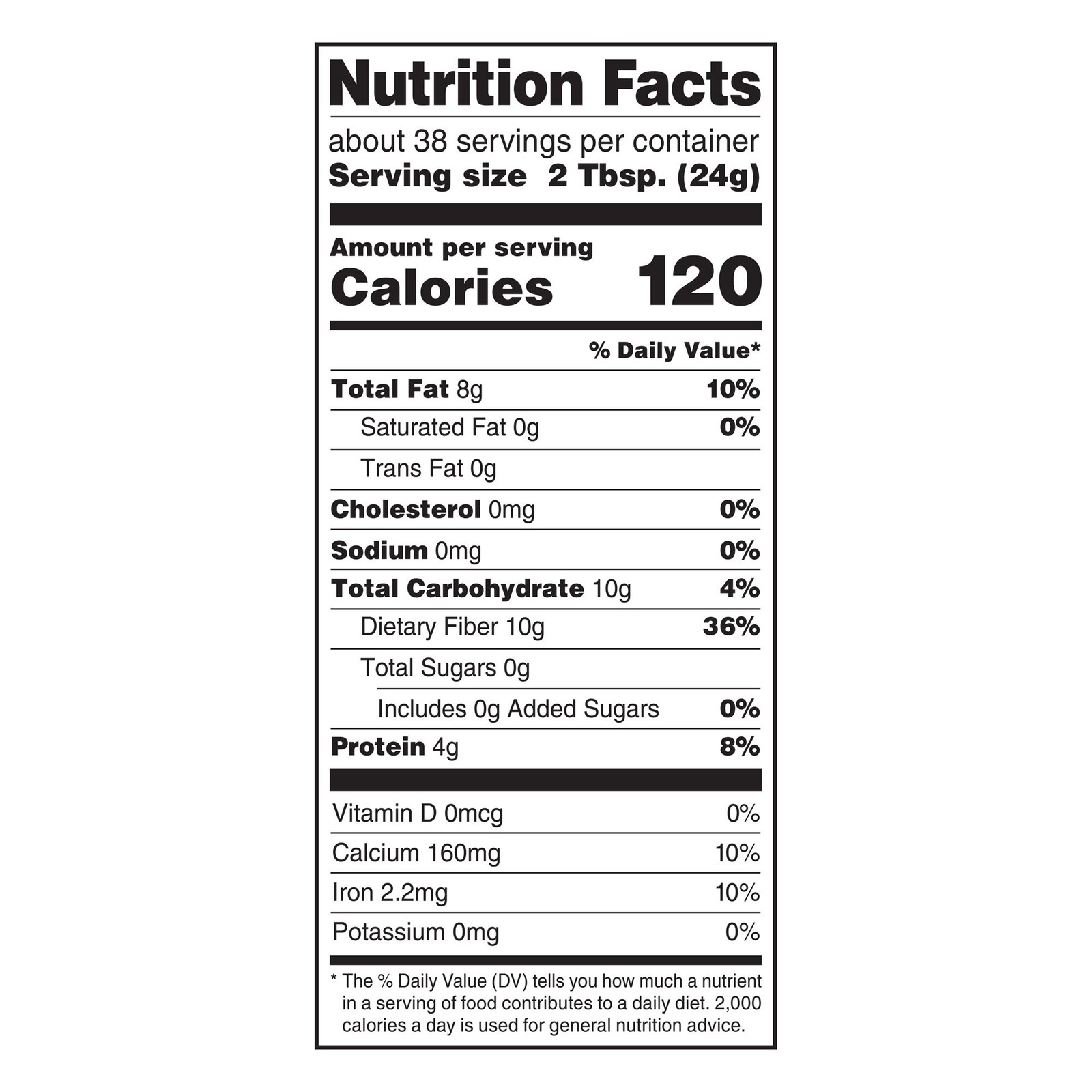 Great Value Organic Chia Seeds, 32 oz (907g) – USDA Organic, Gluten-Free