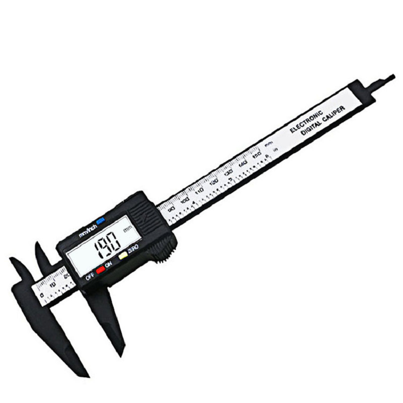 6″ 150mm Digital Vernier Caliper Metal Electronic LCD Micrometer Measuring Gauge