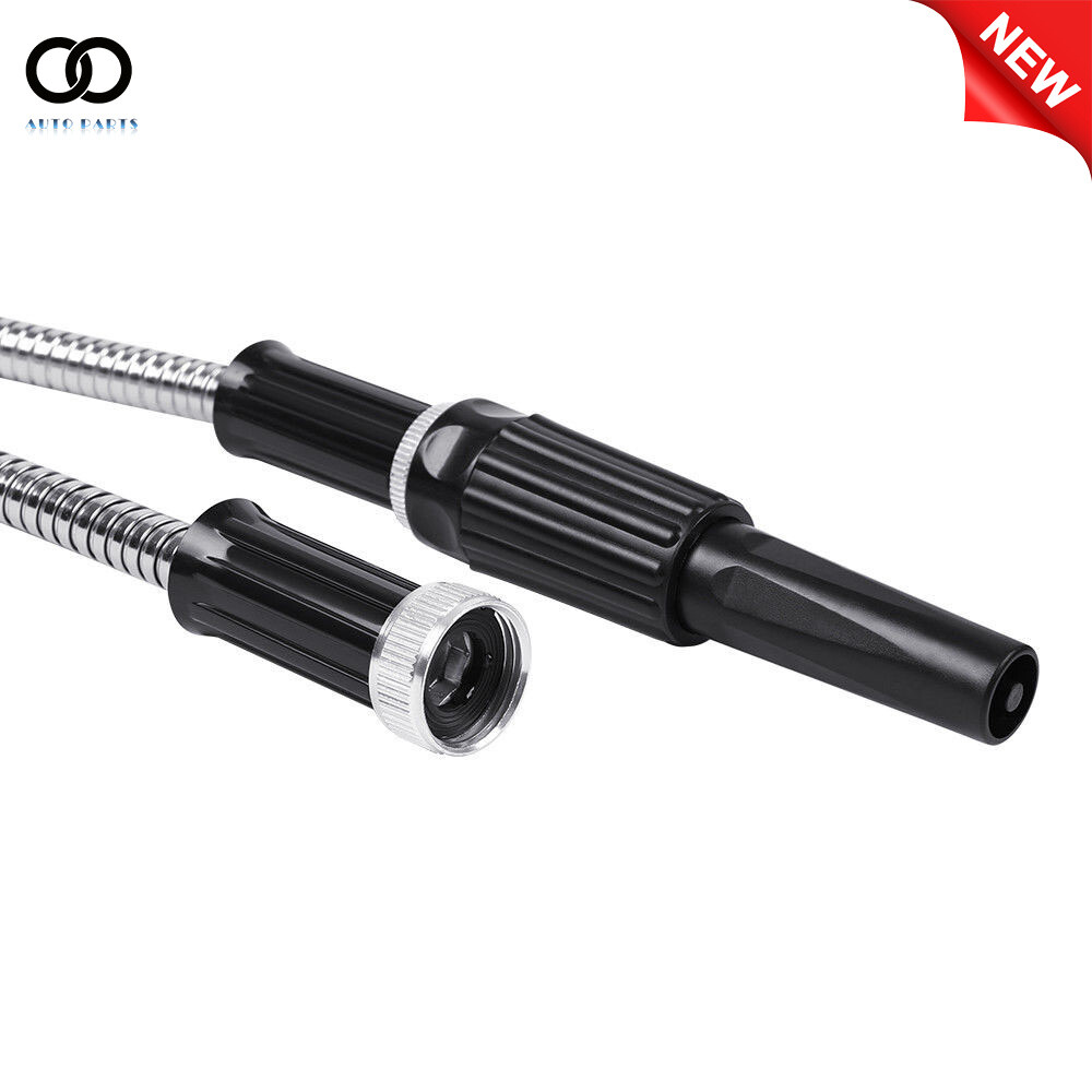 100 Feet Stainless Steel Garden Hose Water Pipe Flexible And Lightweight