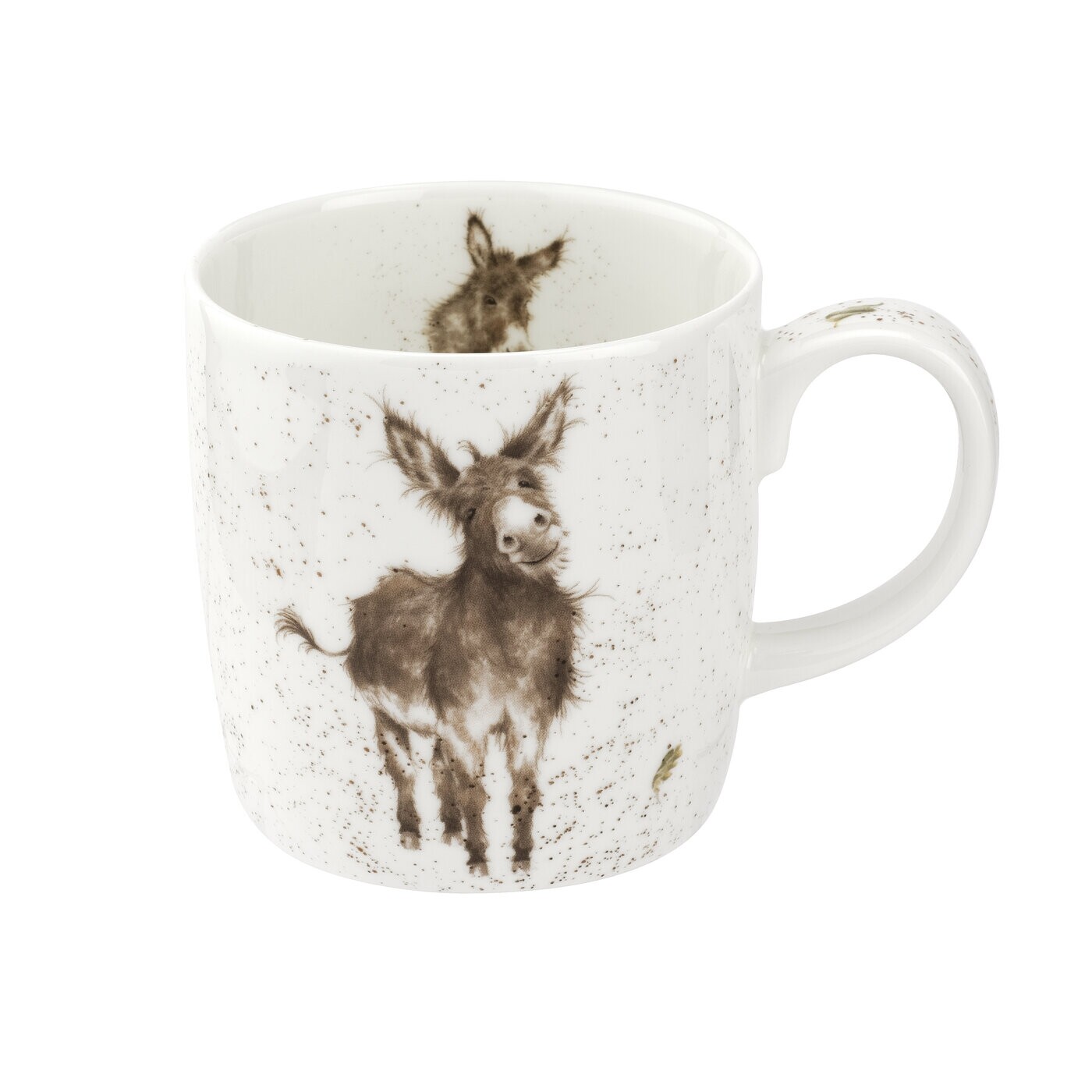 Royal Worcester Wrendale Designs Bone China 14 Ounce Mug – Gentle Jack (Donkey)