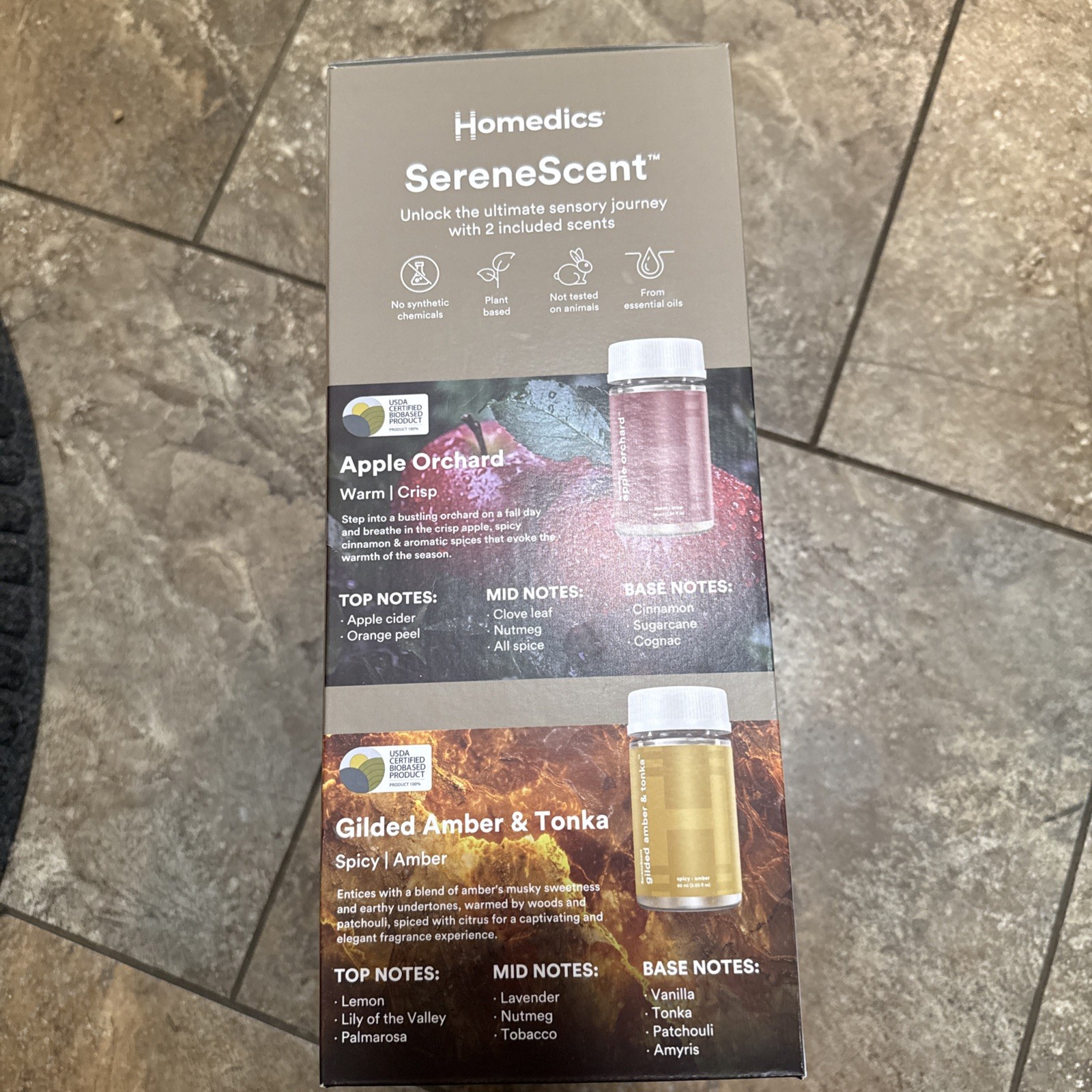 🔥NEW🔥 Homedics SereneScent Portable Waterless Home Fragrance Diffuser Bundle