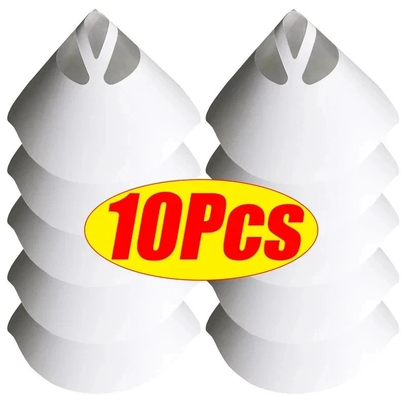 100pcs Paint Filter Funnel 100 Micron Disposable Spray Strainers – NEW