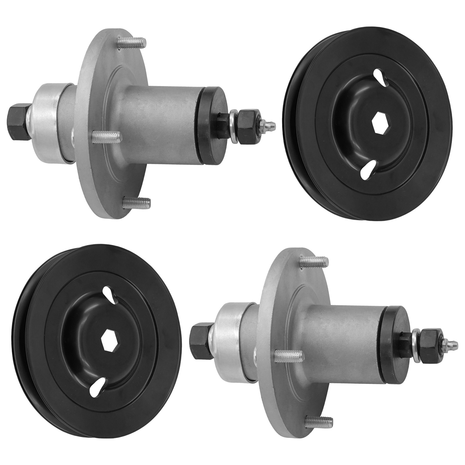 42″ Deck Spindle & Pulley for John Deere X340 X360 / Z225 EZtrak Residential
