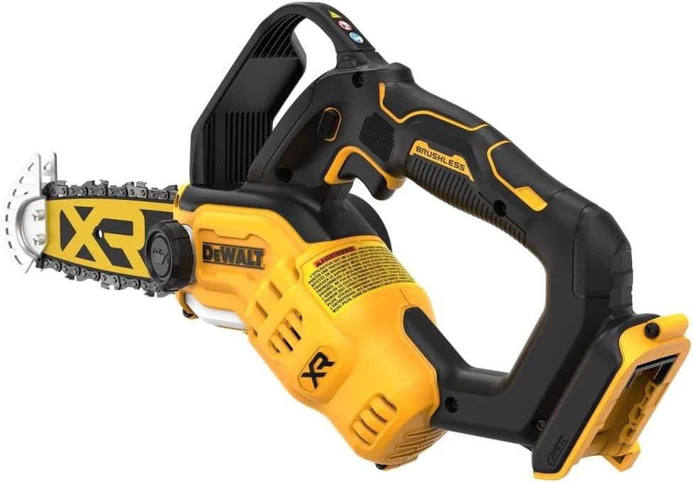 DEWALT DCCS623B 20V 8 Inch Cordless Pruning Chainsaw Bare Tool