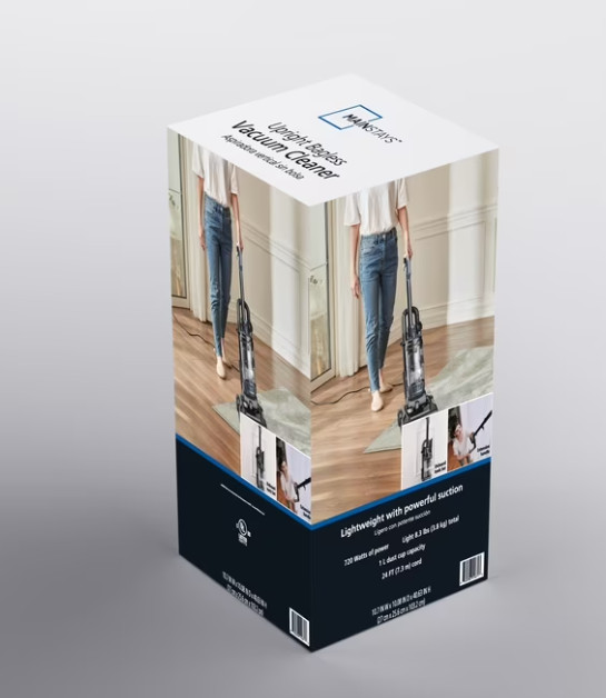 Mainstays Lightweight Bagless Upright Vacuum Cleaner with Brush and Crevice