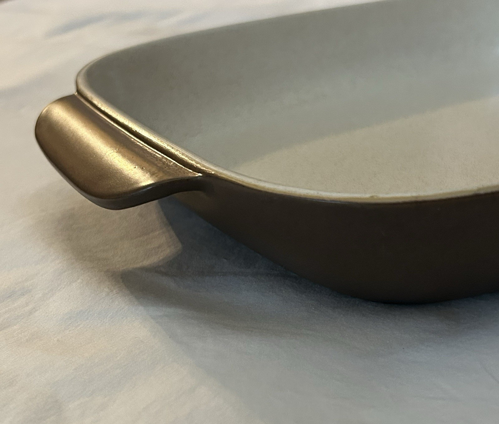 Vintage Denby Russet 14″x10″ Rectangular Baker England Stoneware Oven Dish