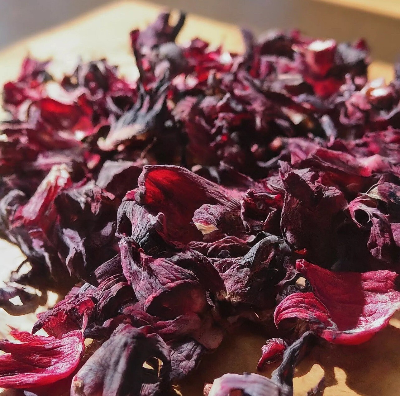 (4oz)Hibiscus Flower Organic Dried Cut Hibiscus Sabdariffa 100% Premium(1/4Ib)
