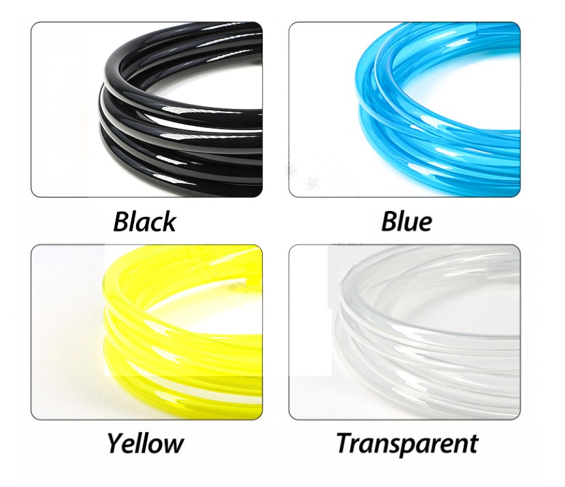 Polyurethane Petrol Fuel Gas Line Pipe Hose Mowers Trimmer Chainsaw ID 2-7 mm