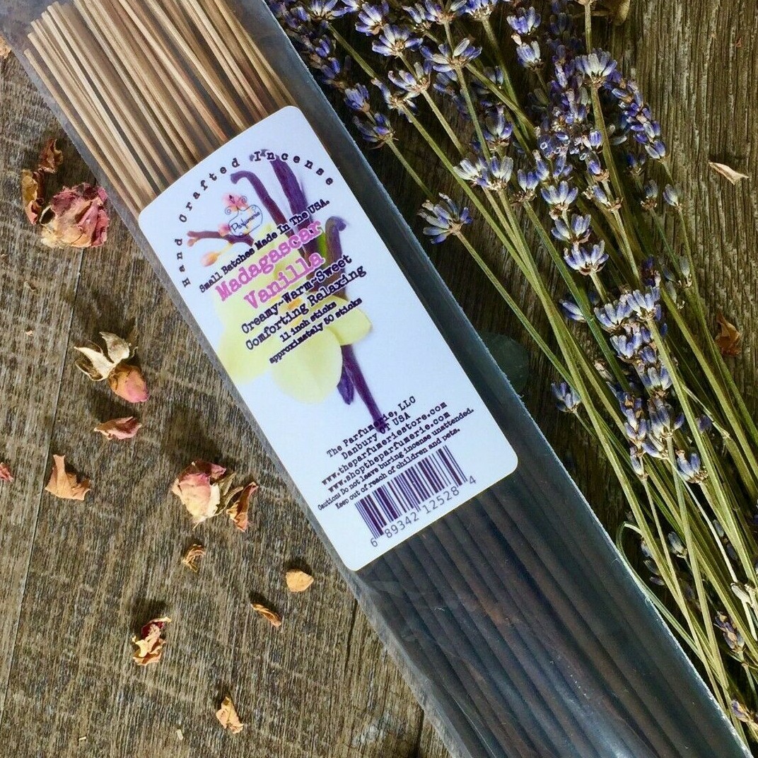 Madagascar VaniIla Incense sticks Handcrafted Long-Lasting Guaranteed Fresh
