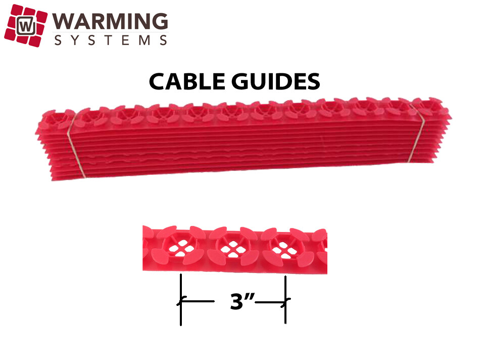 Electric Tile Radiant Warm Floor Heat Heated Kit, 120V, All Sizes Available