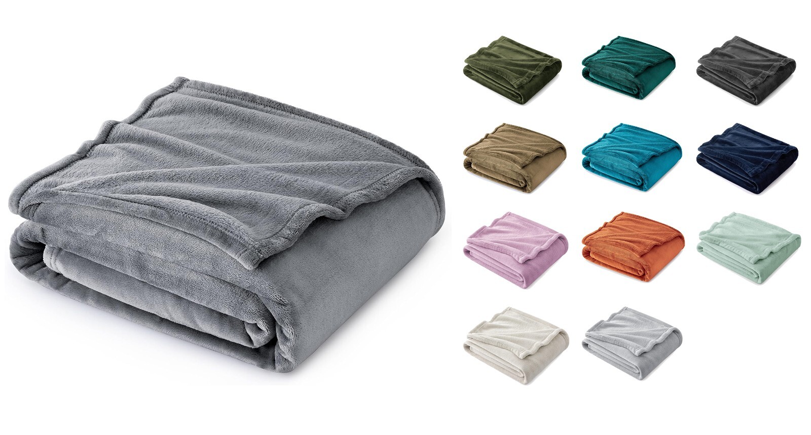 Throw Blanket Super Soft Lightweight Cut Plush Fleece Couch Sofa And Bed Blanket