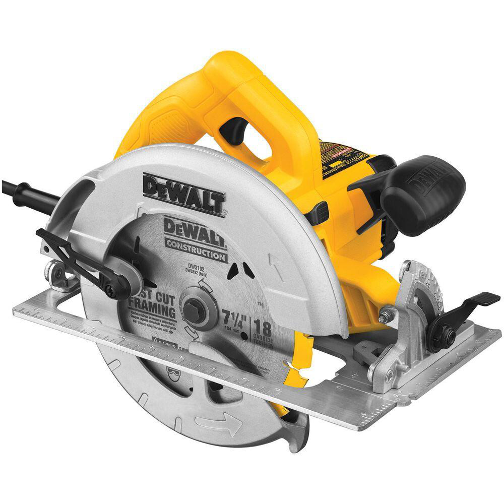 DEWALT DWE575R 15A Compact 7-1/4″ Corded Circular Saw Kit Certified Refurbished