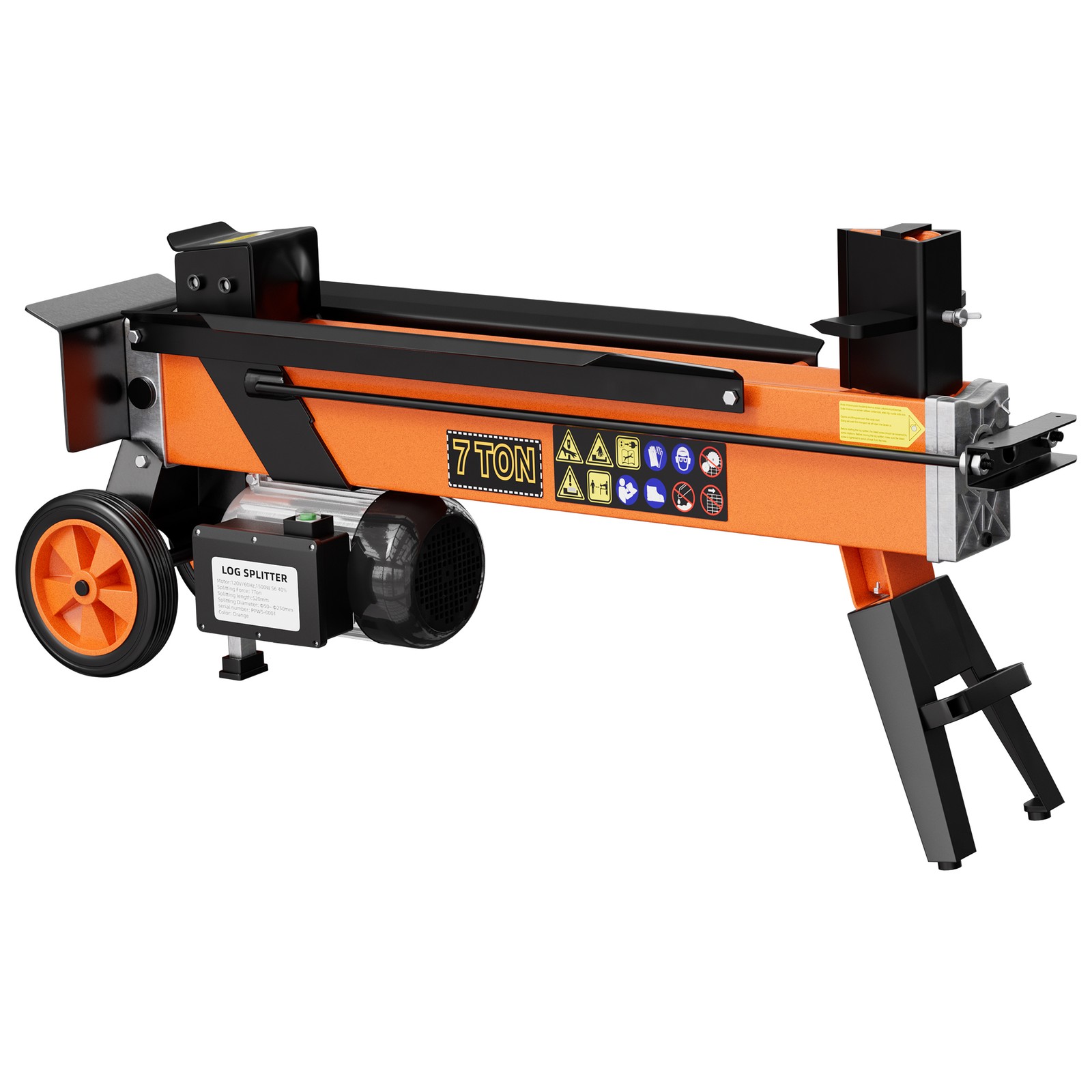 NEW 7 Ton Heavy Duty Hydraulic Wood Electric Log Splitter – Wood Splitter Manual