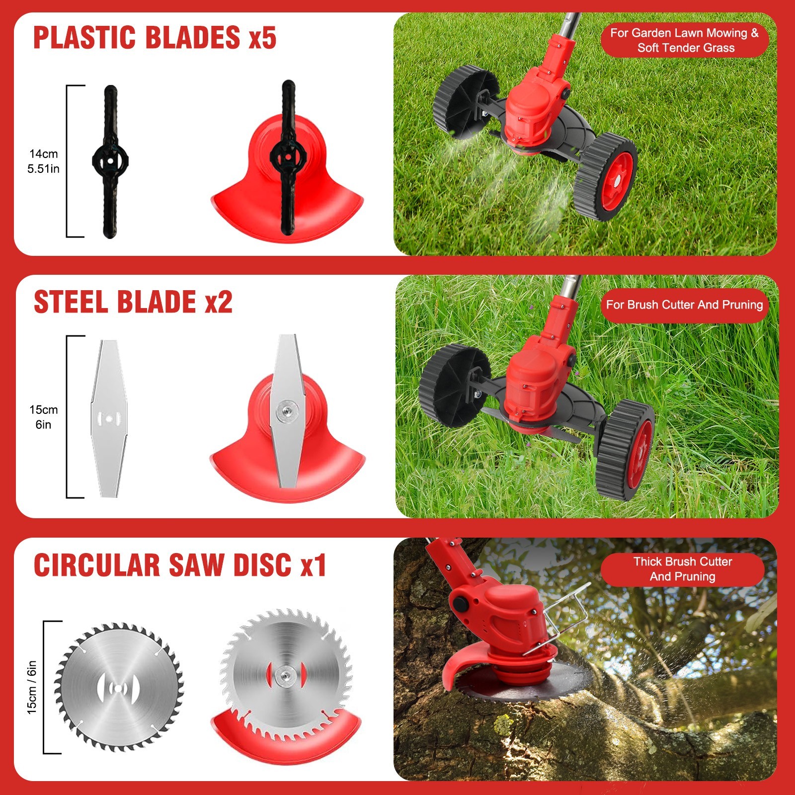 4-Cycle Grass String Trimmer Gasoline-Powered Gas Straight Shaft Weed Eater 31CC