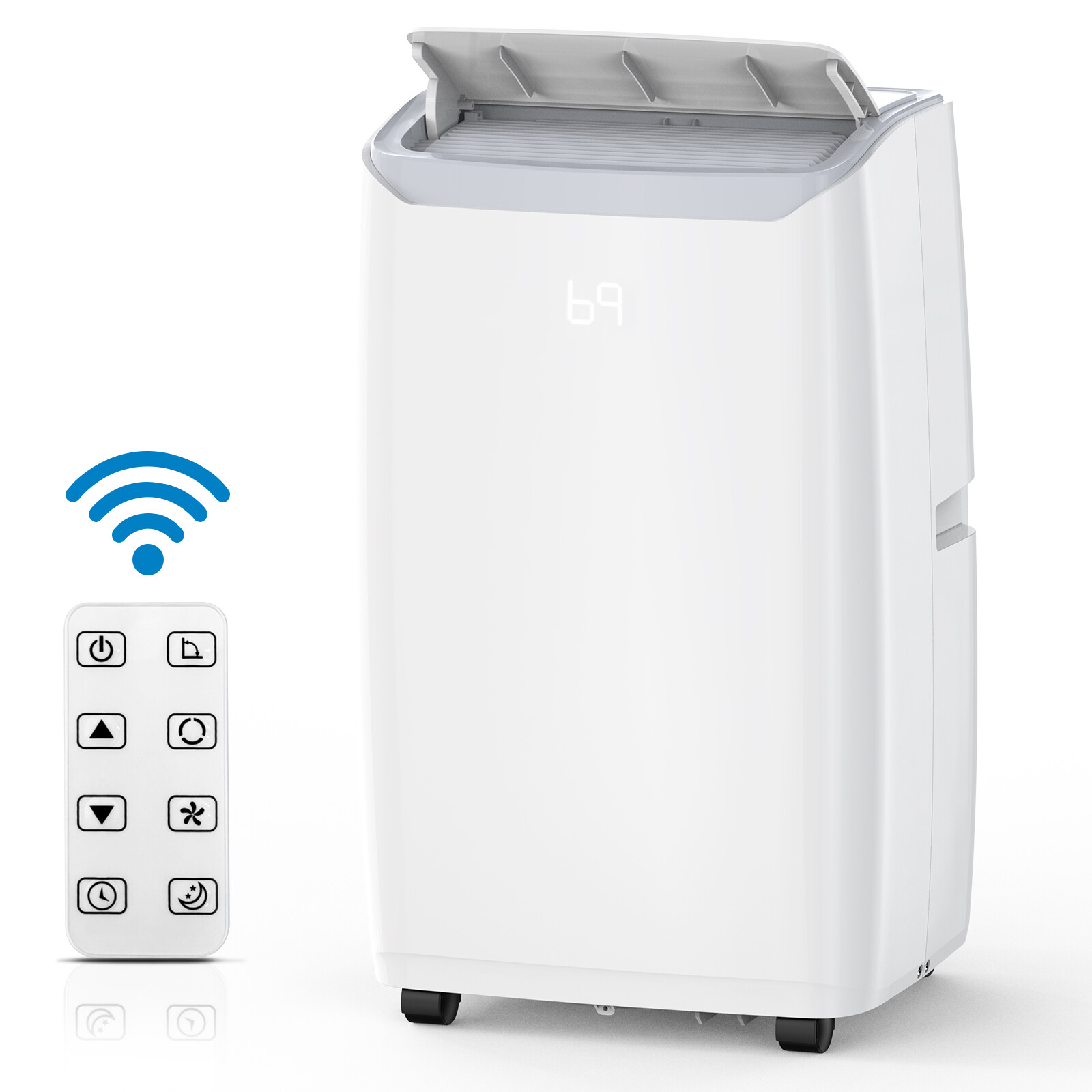 14000 BTU Portable Air Conditioner AC Unit Cooler Fan Dehumidifier 750 Sq. ft